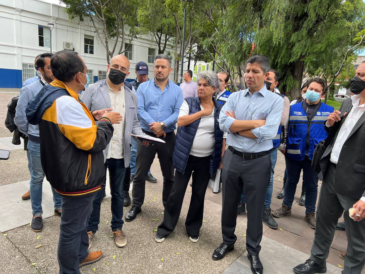 Eduardo Rivera Pérez supervisa avances del proyecto de rehabilitación del Paseo Bravo