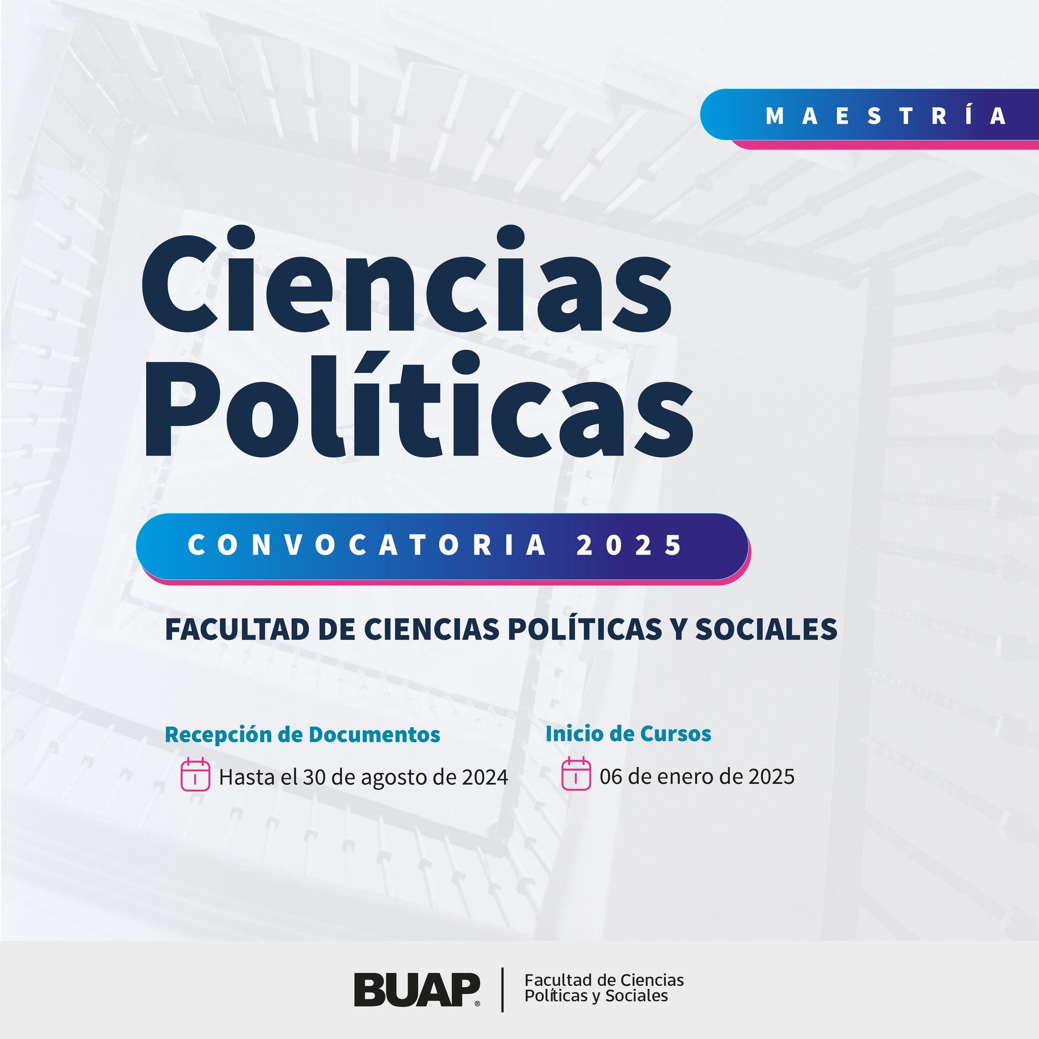 ¡Estudia la Maestría en Ciencias Políticas de la BUAP!