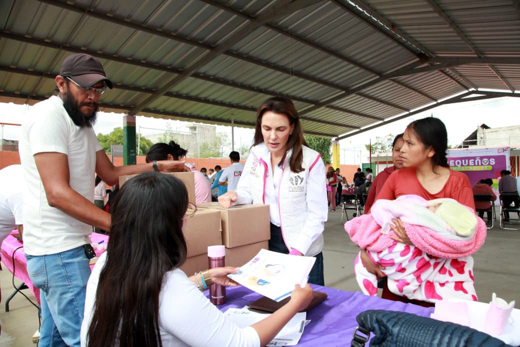 MariElise Budib da seguimiento al programa “Pequeños Imparables” en San Miguel Espejo