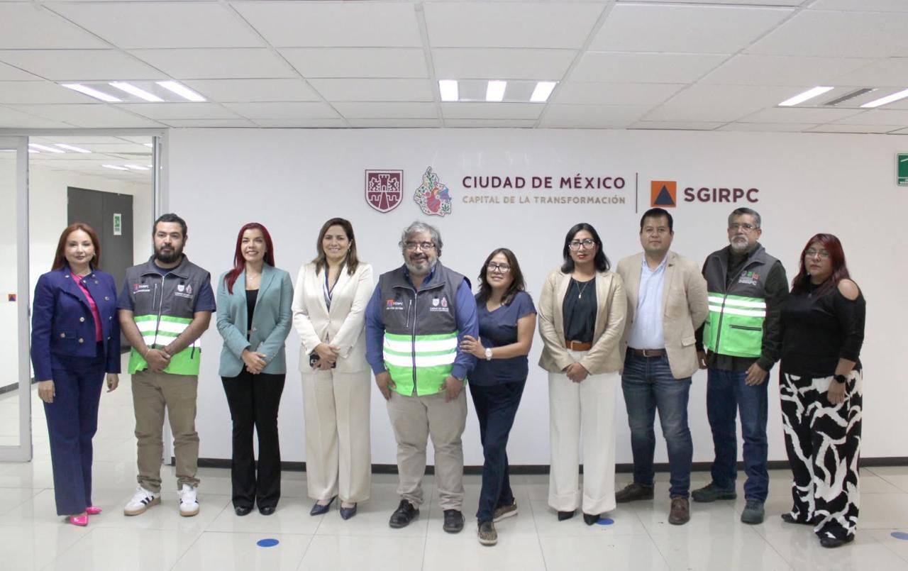 Gobierno de la Ciudad suma alianzas para capacitar a su personal en temas de protección civil y riesgo