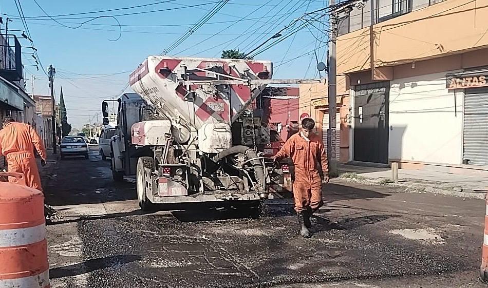 Campaña Capitalina Bacheando Puebla: fortalece la movilidad del transporte público