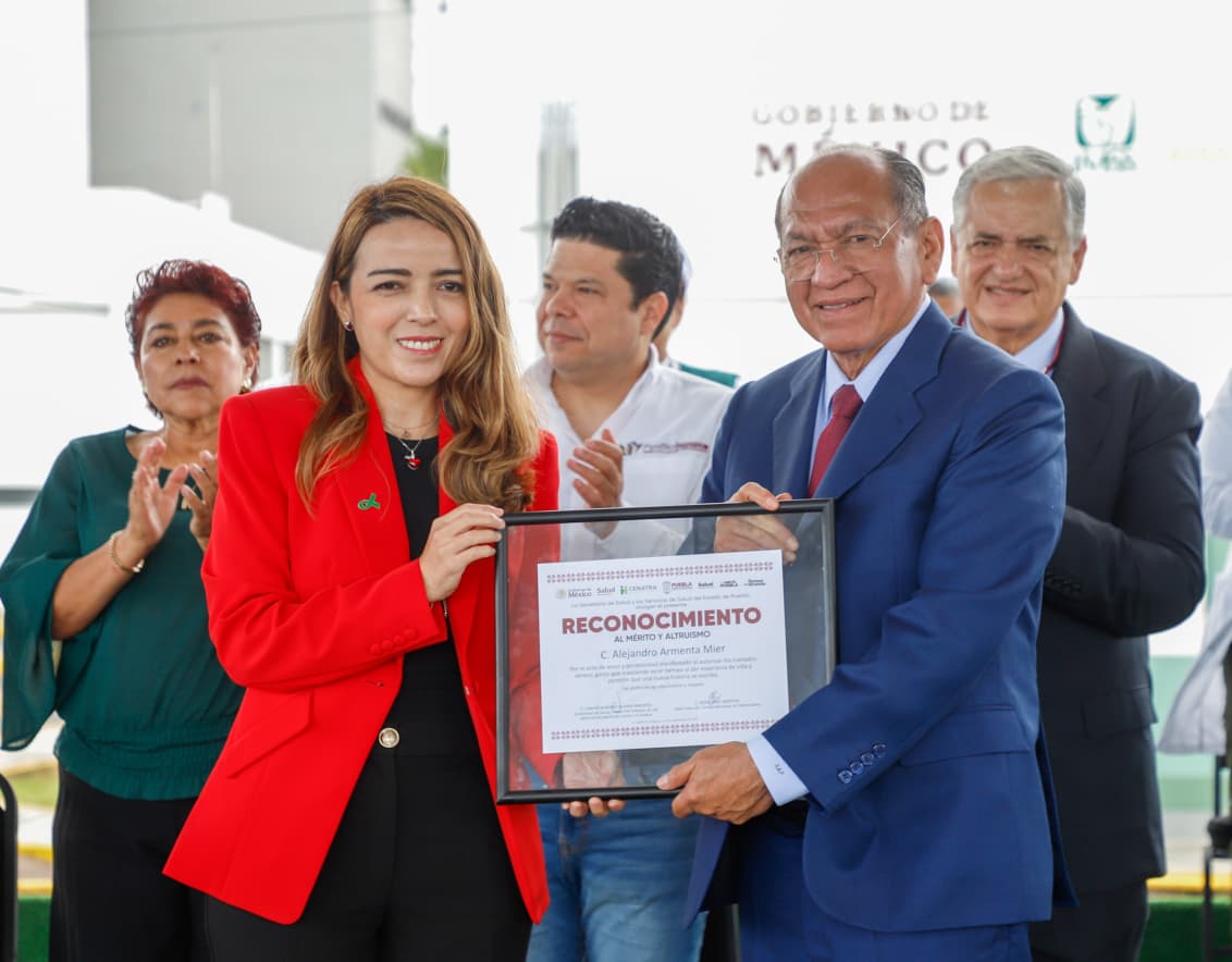 Puebla promueve cultura de la vida al conmemorar el Día Nacional de la Donación de Órganos