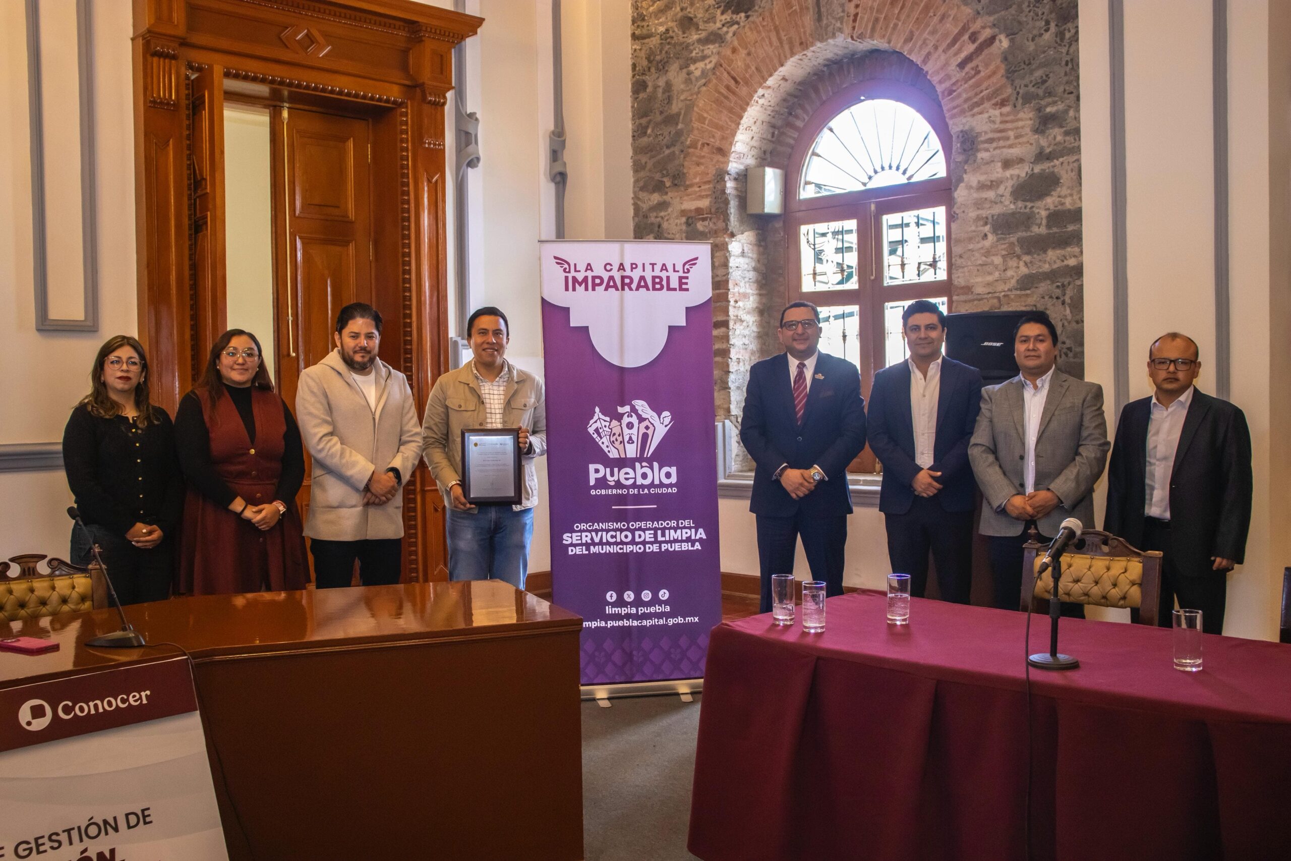 Se instala en Puebla Capital el primer Comité de Gestión por Competencias en Residuos del país