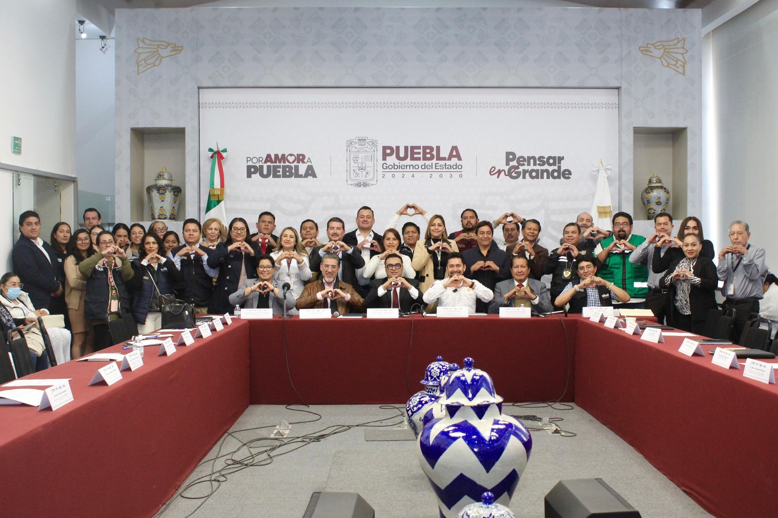 Gobierno de Puebla instala “Comando Operativo de Seguridad en Salud”, rumbo al Mundial 2026