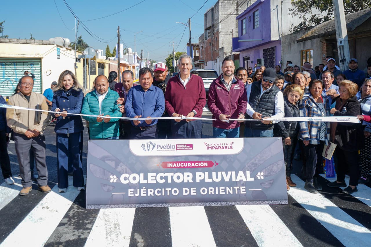 Entrega Pepe Chedraui Colector Pluvial en la colonia Álamos Vista Hermosa