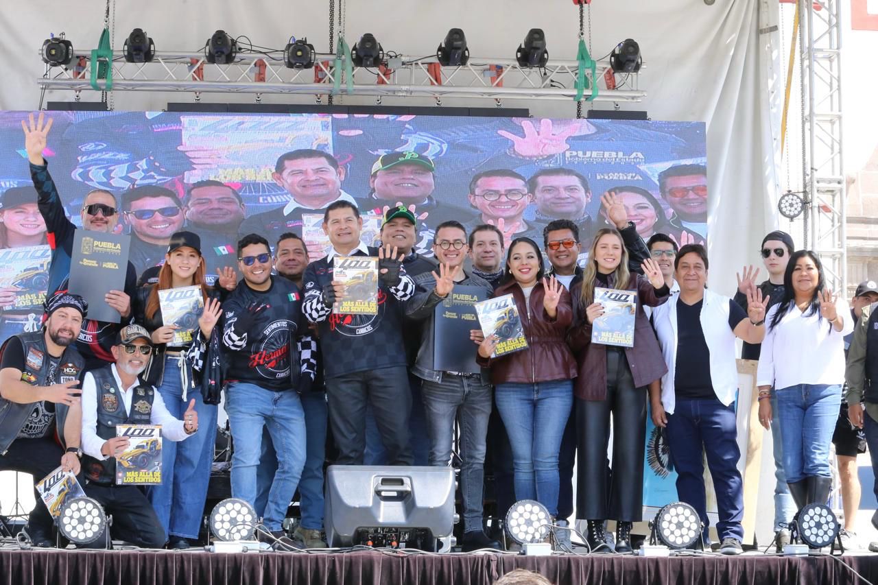 Puebla será capital de los Bikers; mega rodada impulsa el turismo