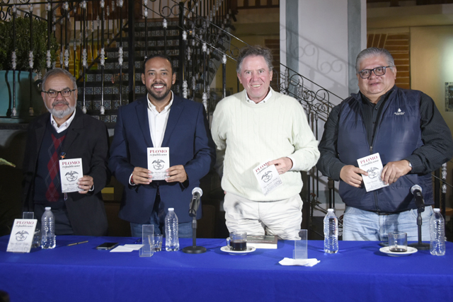 Librerías BUAP Calpulalpan presentó el libro Plomo republicano de Omar Mayorga Gallardo