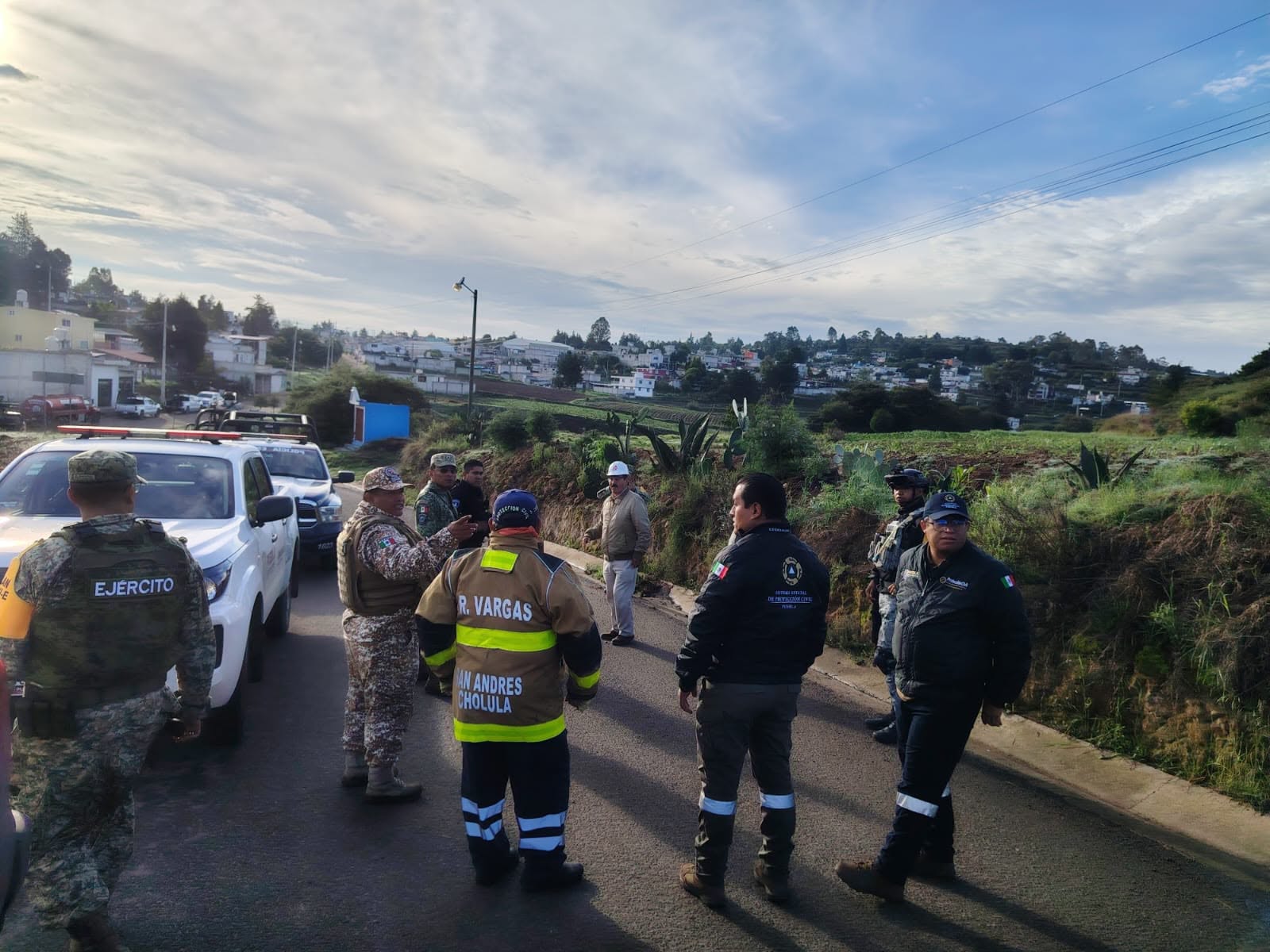 Sin riesgo para la población, Proteccion Civil Estatal y PEMEX mantienen quema controlada en Temaxcalac