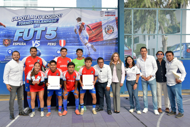 Marayo Boys se corona campeón del Torneo Relámpago de Fútbol 5 en la BUAP