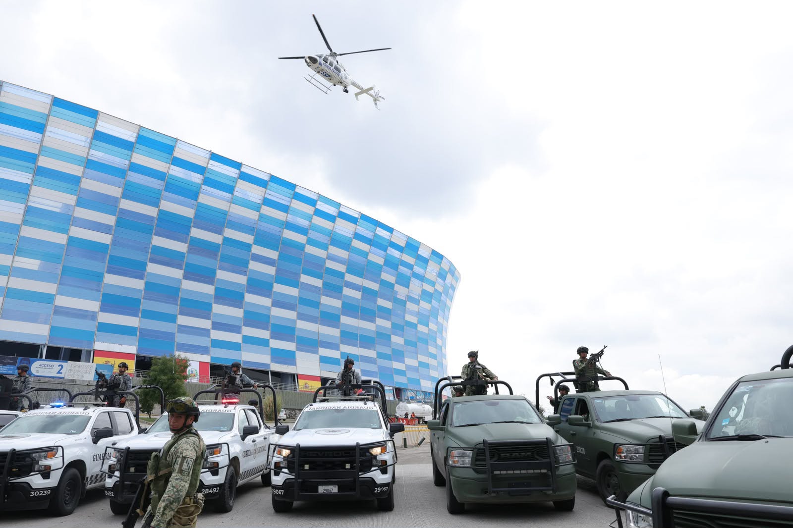 Puebla Segura refuerza vigilancia ena capital con operativos Aire-Tierra