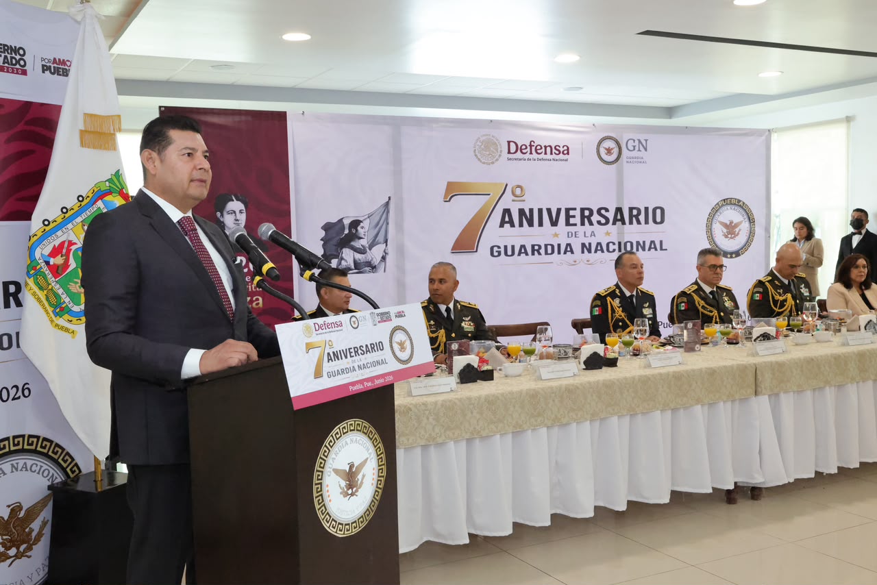 Guardia Nacional construye Paz y Seguridad para bienestar de familias poblanas