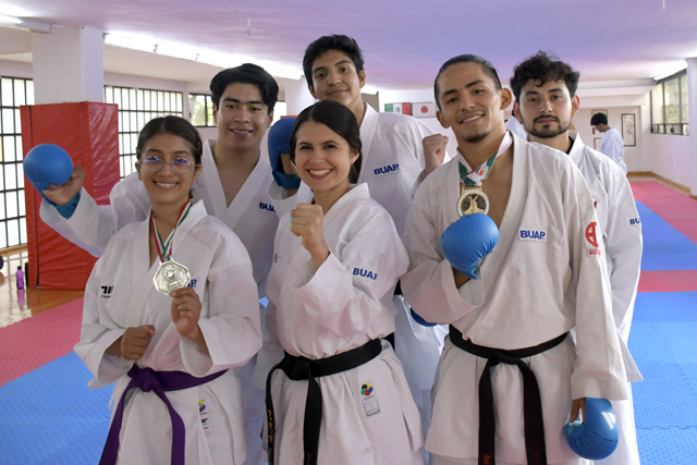 BUAP conquistan el Torneo Nacional de Karate y aseguran su pase a Houston