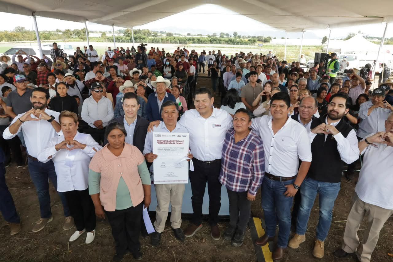 Primer sistema agrovoltaico del país en Puebla, Gobierno Estatal marca precedente