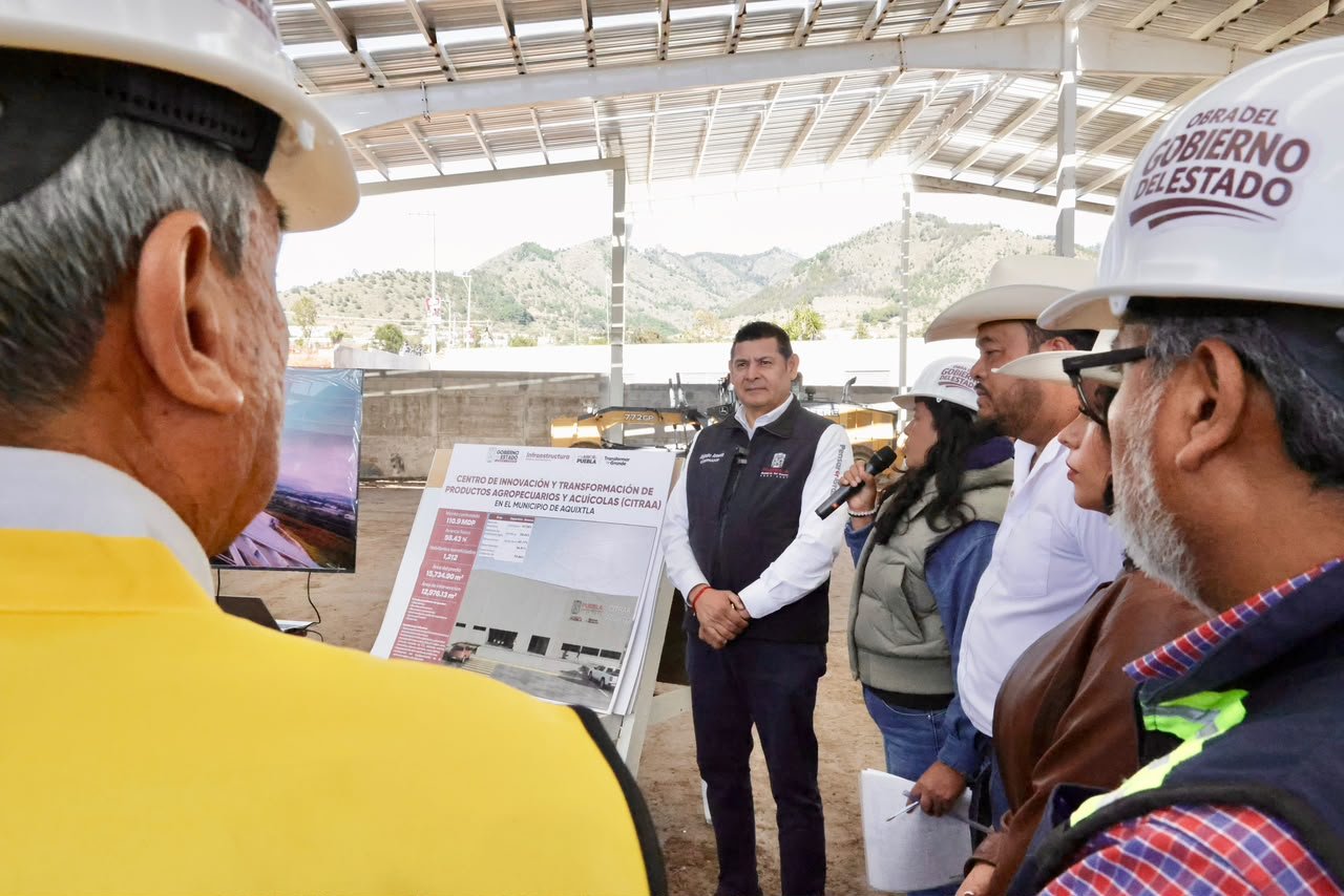 Con CITRAA, Puebla le apuesta a la diversificación de su economía: Armenta Mier